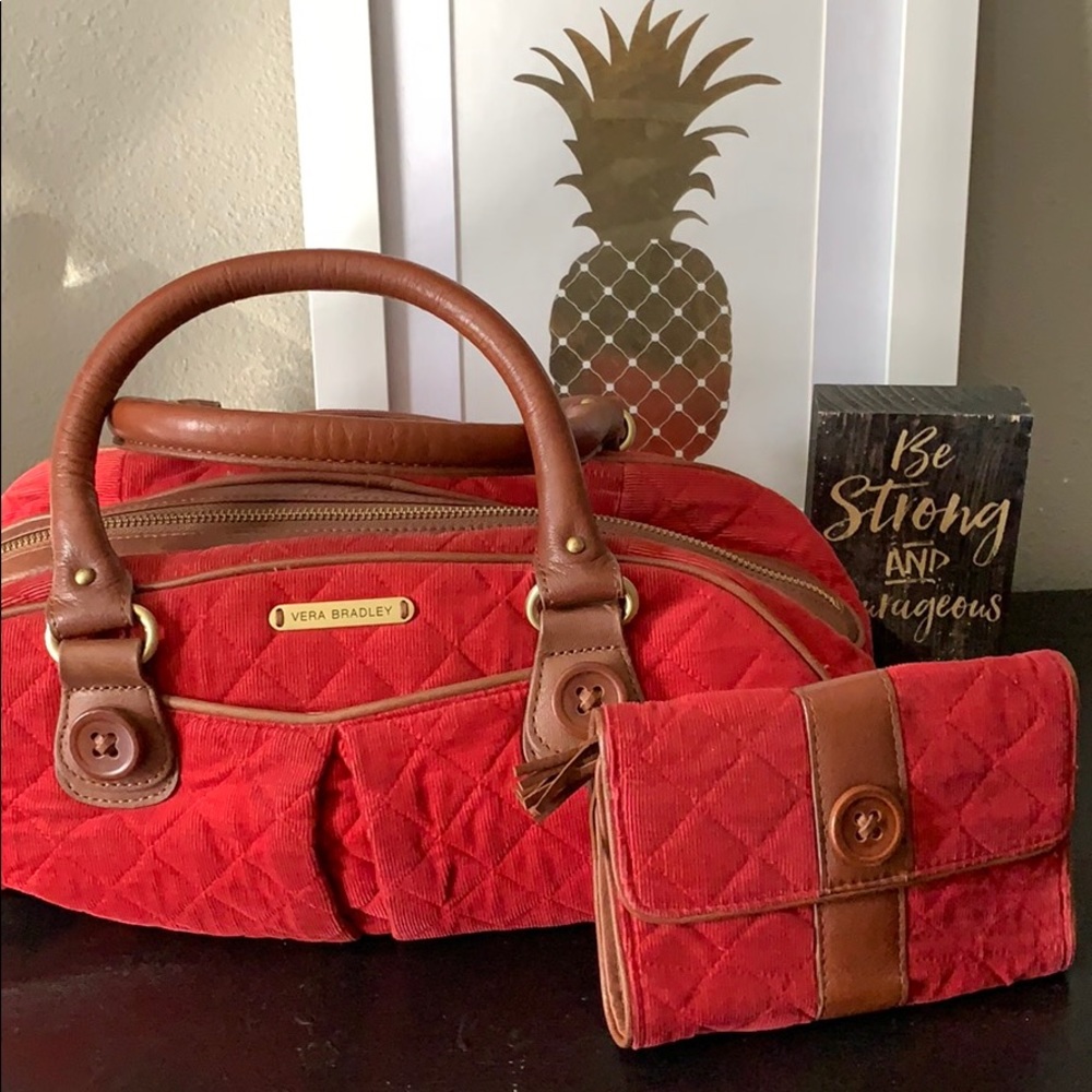 Vera Bradley bag and wallet